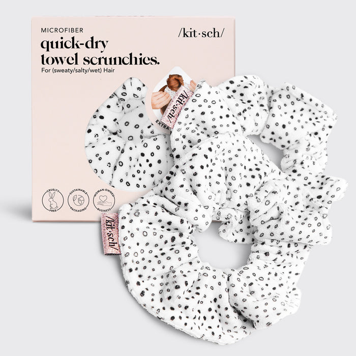 Mikrokuitupyyhe Scrunchies 2kpl - Micro Dot - Micro Dot