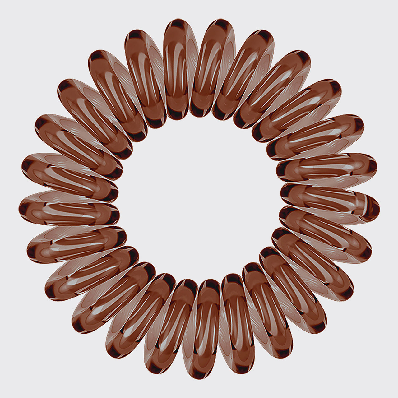 Spiral Hair Ties 8 kpl - Brunette - ruskeat hiukset