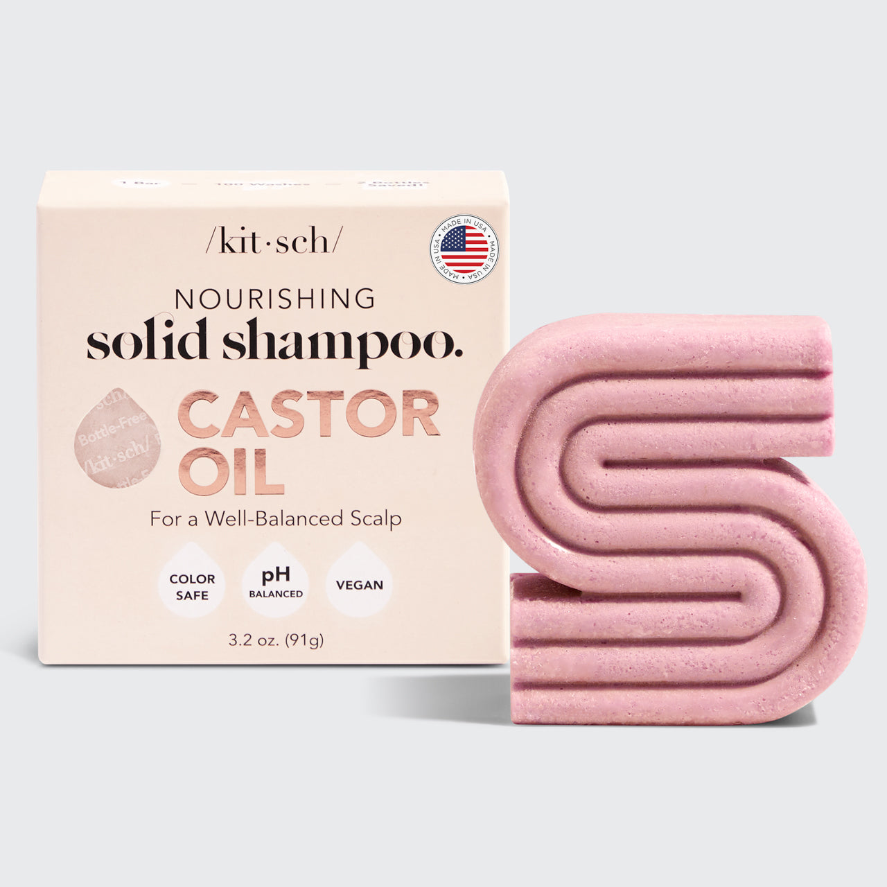 Risiiniöljy ravitseva shampoo Bar