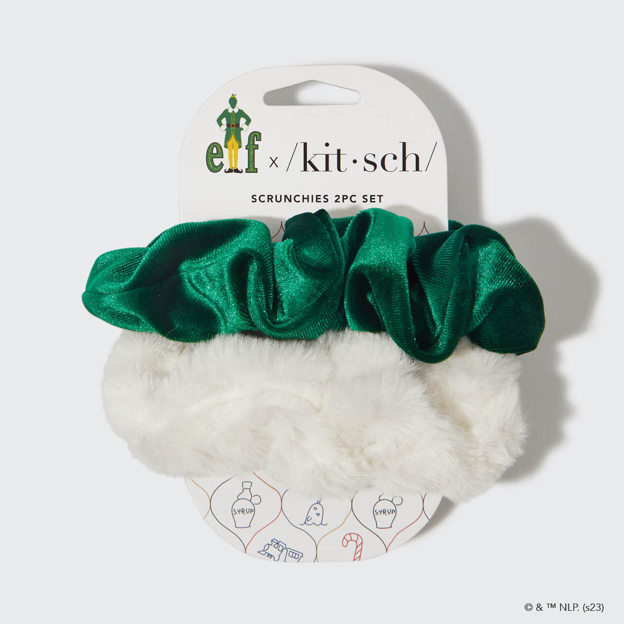 tonttu x Kitsch Scrunchies 2kpl setti