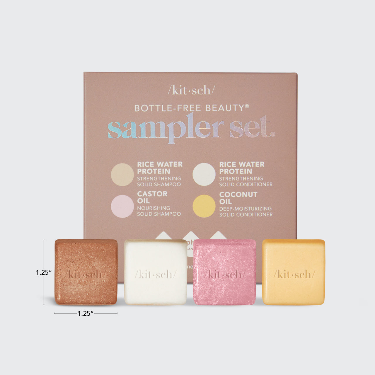 Shampoo + Conditioner 4 Stuks Sampler Set