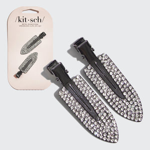 Metalen Strass Creaseless Clips Set van 2 stuks