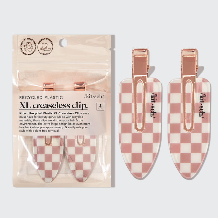 XL Creaseless Clips 2 st Set - Terracotta Checker