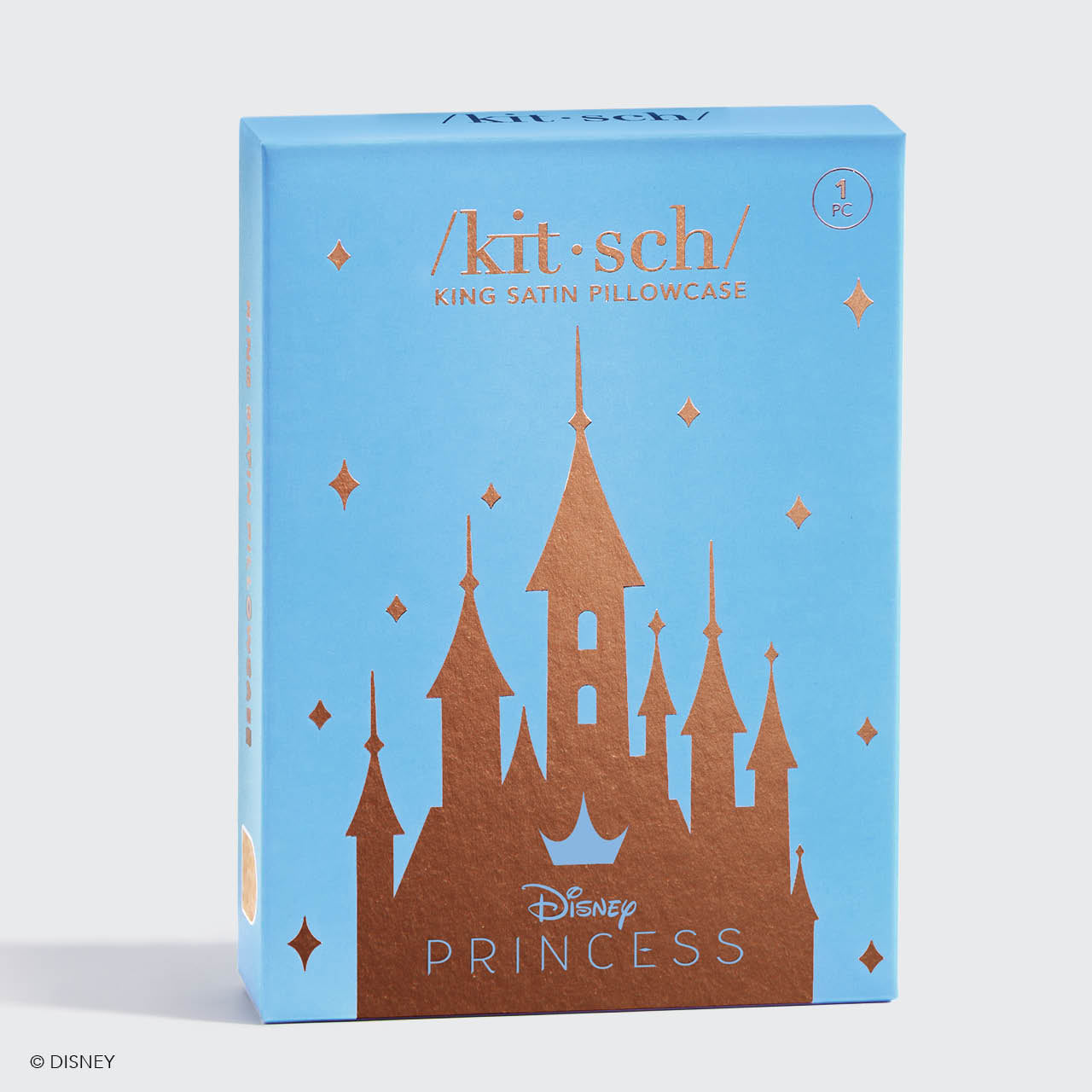 Kitsch x Disney Princess Satin King Taie d'oreiller