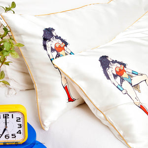 Kitsch x Wonder Woman King Pillowcase - Believe in Wonder