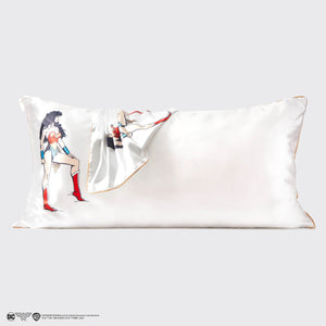 Kitsch x Wonder Woman King Pillowcase - Believe in Wonder