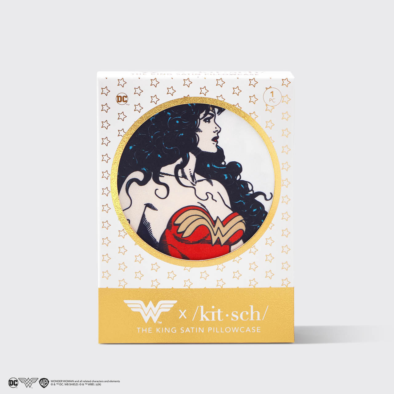 Wonder Woman x Kitsch King Kopfkissenbezug - Believe in Wonder