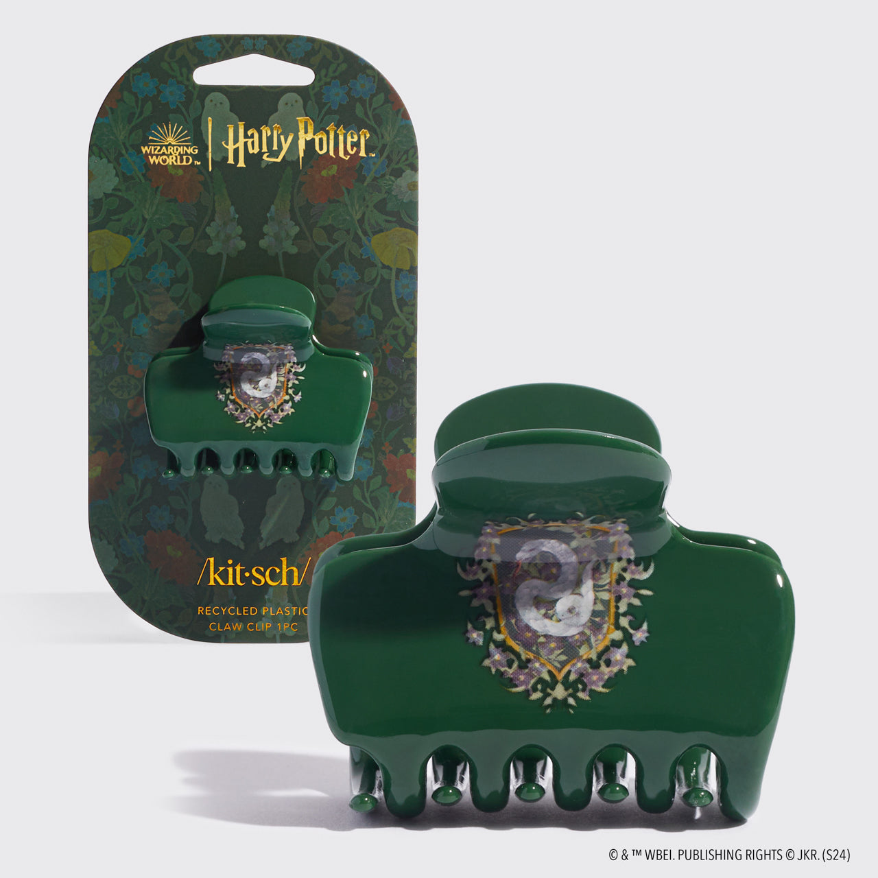 Harry Potter x Kitsch Kloklämma av återvunnen plast 1 st - Slytherin