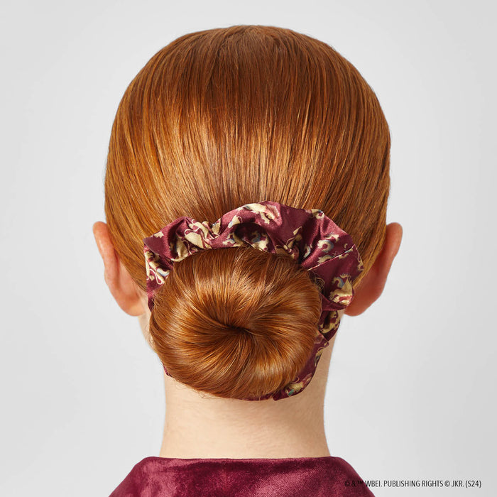 Harry Potter x Kitsch Satijnen Scrunchies Alle Huizen 4-Delige Set