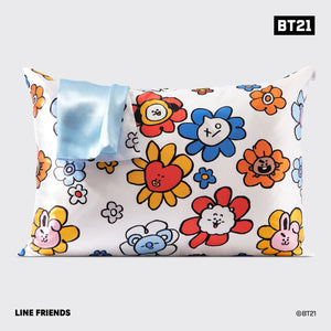 BT21 x Kitsch Satiini tyynyliina Standard - Koya - Koya