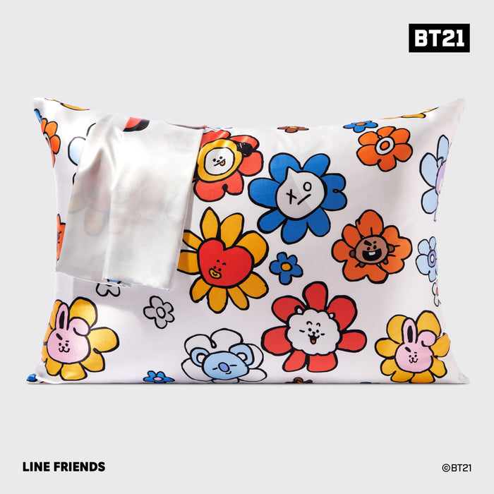 BT21 x Kitsch Satiini tyynyliina Standard - RJ - RJ