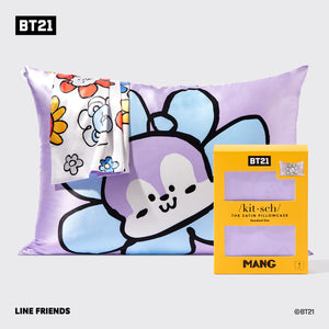 BT21 meets Kitsch Funda de almohada de satén - MANG