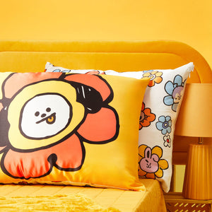 BT21 x Kitsch Satiini tyynyliina kuningas - Chimmy