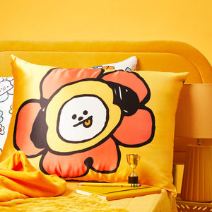 BT21 x Kitsch Satiini tyynyliina Standard - Chimmy