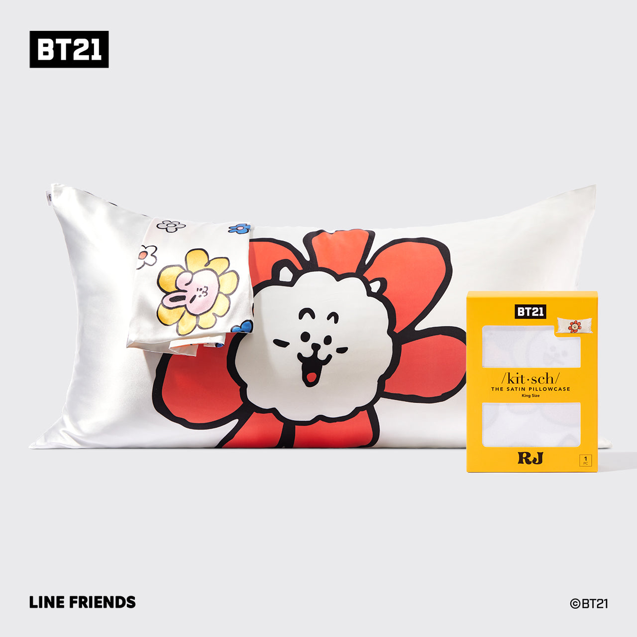 BT21 meets Kitsch örngott för king size - RJ