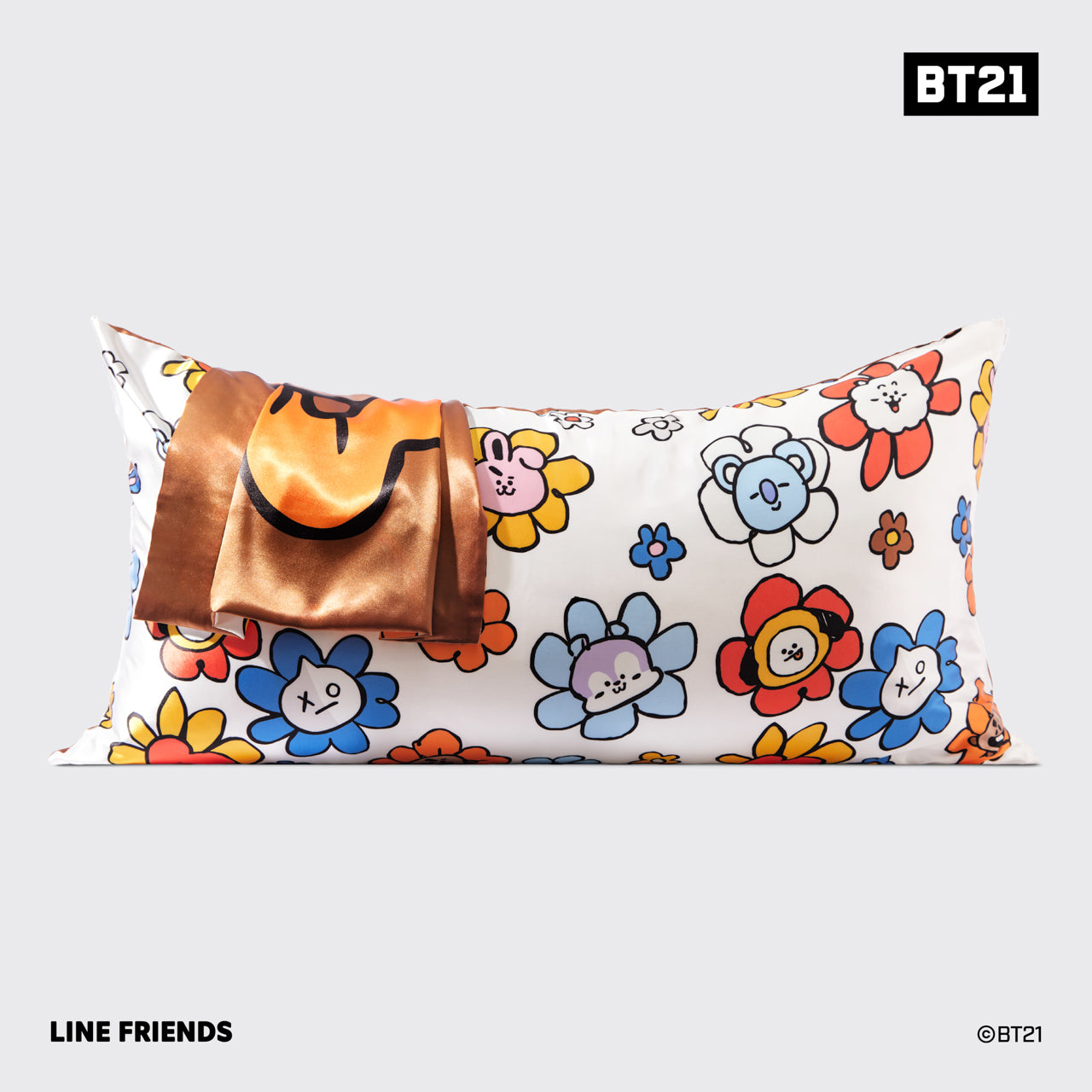 BT21 meets Kitsch King Kussensloop - SHOOKY