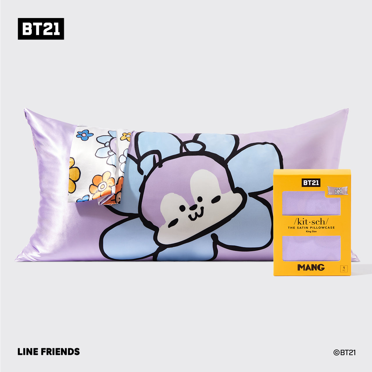 BT21 meets Kitsch örngott för king size - MANG