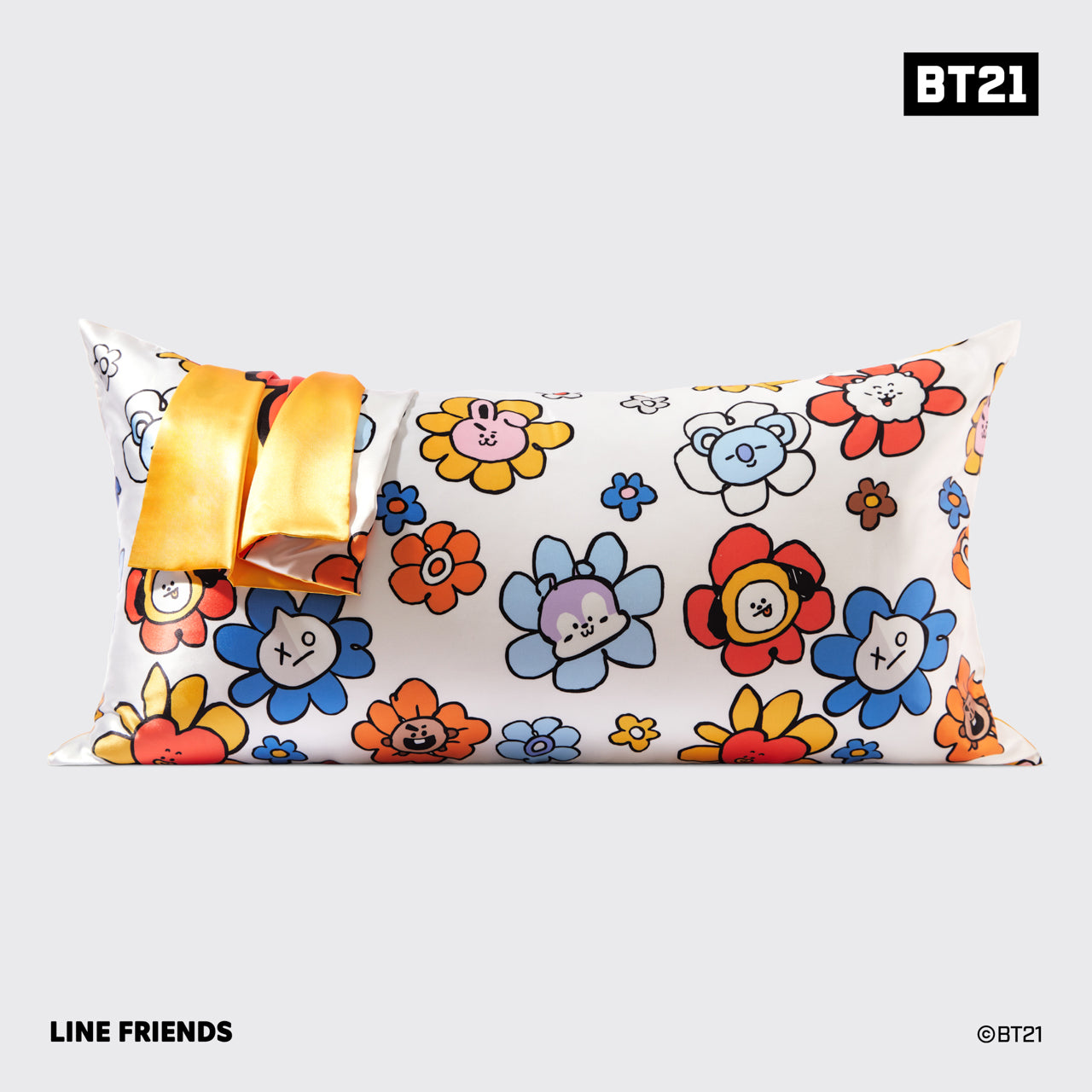 BT21 incontra il Kitsch con la federa per il letto matrimoniale - CHIMMY