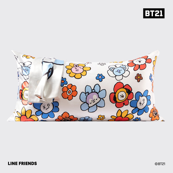 BT21 x Kitsch Satiini tyynyliina King - Van