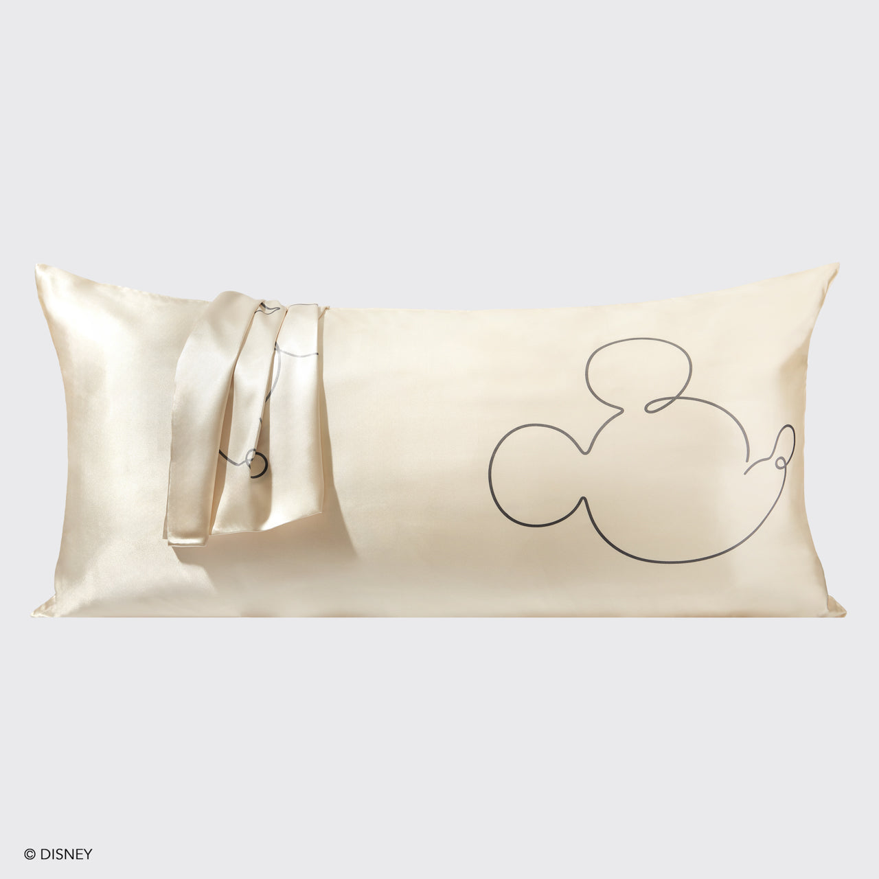 Kitsch x Mickey e Minnie King Pillowcase Bundle - Crema