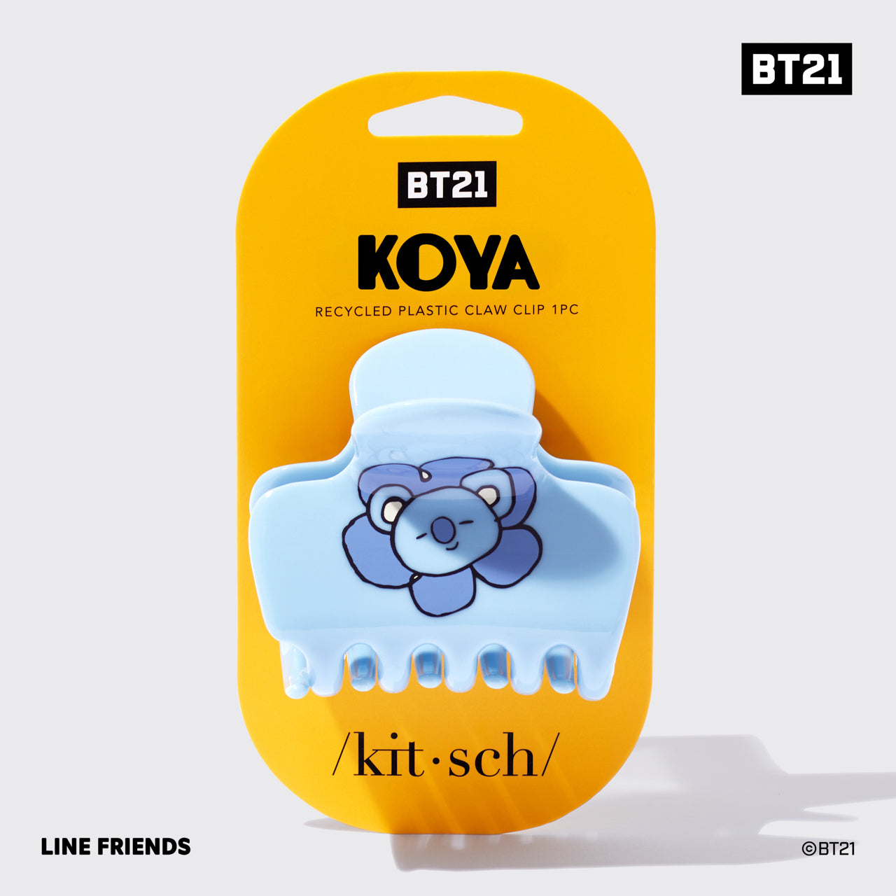 Kitsch x BT21-klorklämma i paket