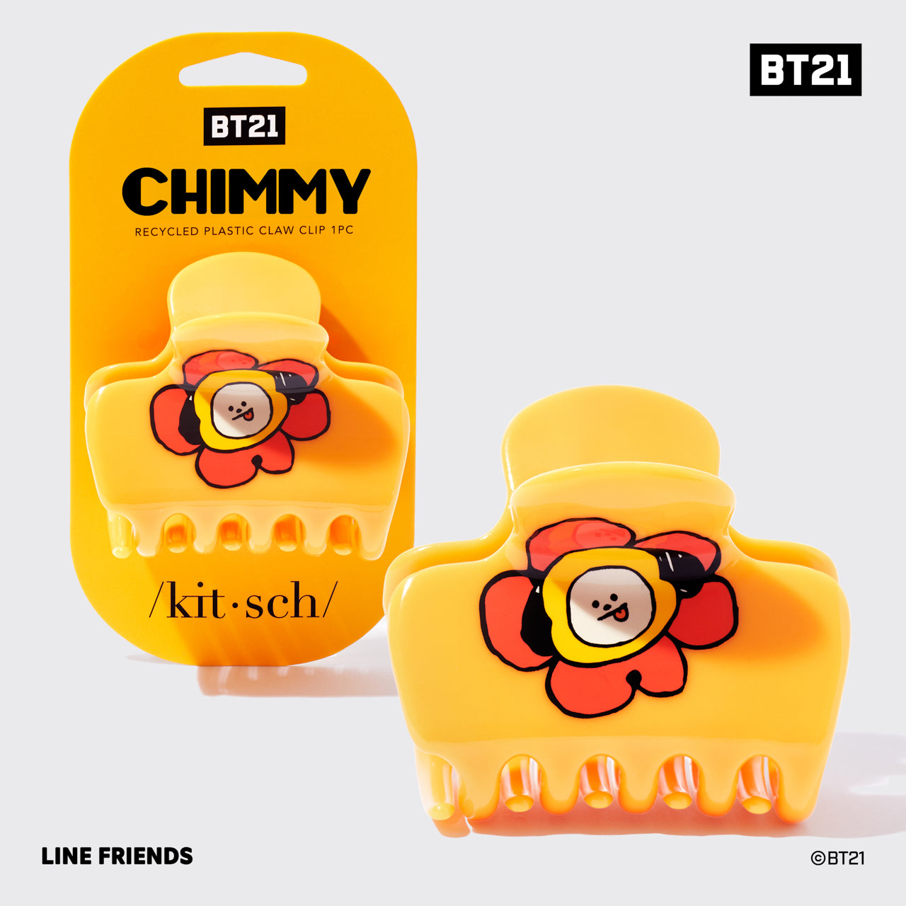 BT21 möter Kitsch Cloud Clip - CHIMMY