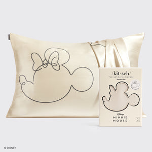 Kitsch x Mickey and Minnie Satin Pillowcase Mrs. Mouse