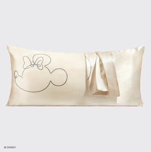 Mickey/ Minnie x Kitsch Pillowcase King Mrs. Mouse