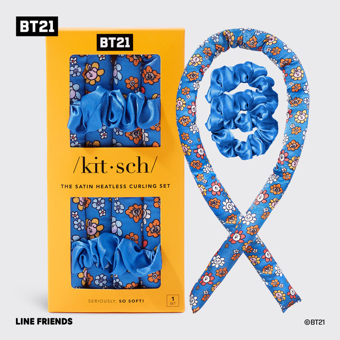 BT21 x Kitsch Heatless Curling Set - Universtar - Universtar