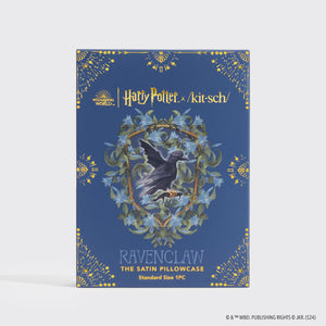 Harry Potter x Kitsch Satin örngott Standard - Ravenclaw