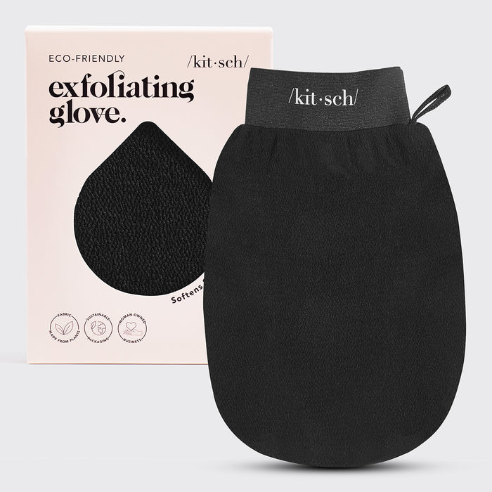 Exfoliërende Handschoen 1pc - Zwart