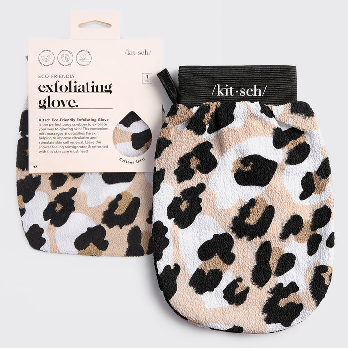 Exfolierande handske - Leopard