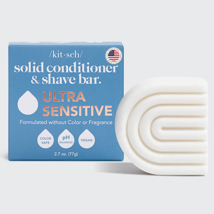 Acondicionador sólido y barra de afeitar Ultra Sensitive