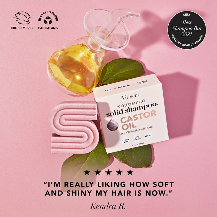 Risiiniöljy ravitseva shampoo Bar