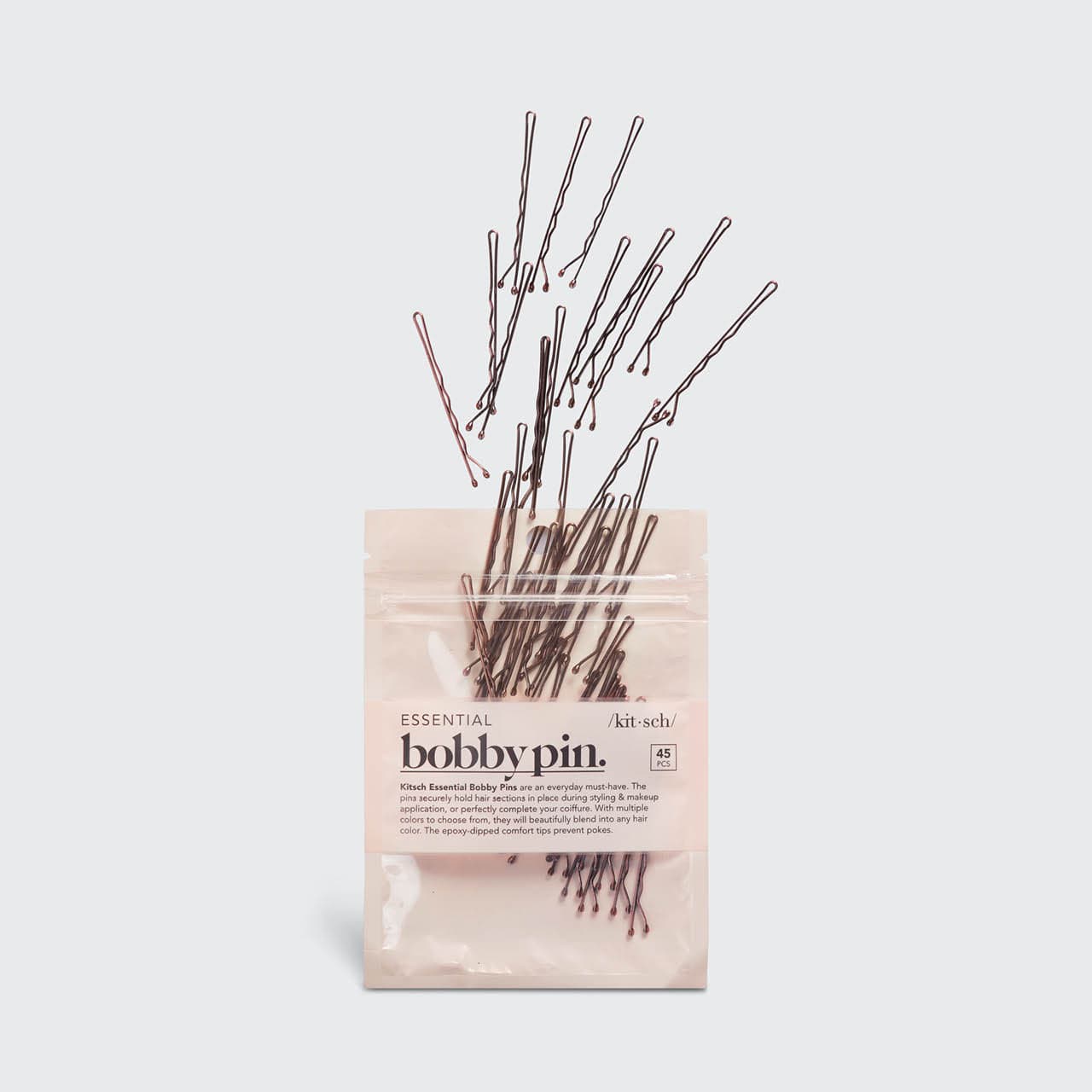 Bobby Pins 45pc (Brown)