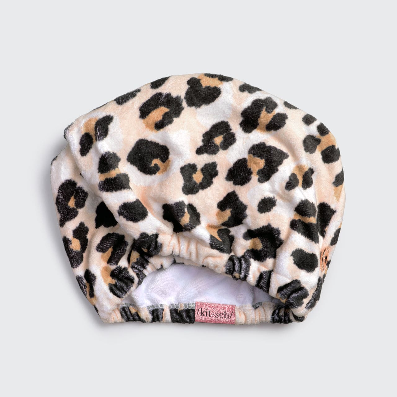 Microfiber Hair Towel in Leopard