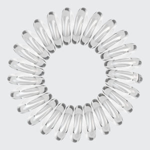 Spiral Hair Ties 8 Pack - Clear